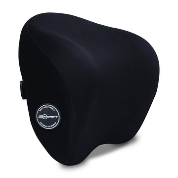 Neodriftยฎ Neck Cushions for Neck Support in Car/Office Seat-#Style_CurveNeck Pro (1 Pc.)#Color_Black CN Pro