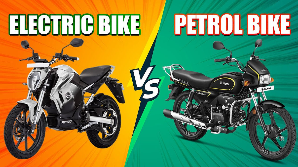 Electric and petrol bike top