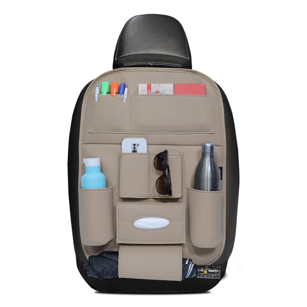 Neodrift Car Seat Organizer-#Model_Seat Master Lite#Color_Beige Lite