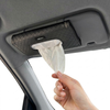 NEODRIFT 'TissueClip' Car Sun Visor Tissue Holder with 100 Pulls | Rectangular Tissue Dispenser | Car Tissue Box Holder | Easy Clip Sun Visor Napkin Holder