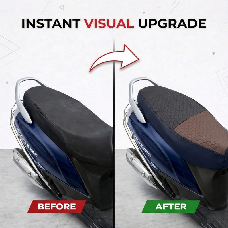 Neodrift Premium Scooty Seat Cover - Bajaj Chetak EV | Easy Fit | Nappa Art Leather