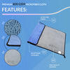 Neodrift 'Shine-Kit' Microfiber Car Wash Mitt & Cloth Combo | 1800 GSM Wash Mitt + 800 GSM Cloth 40x60 cm | Scratch-Free, Super Absorbent, Lint-Free Car Detailing Kit for Car, Bike
