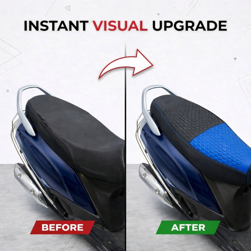 Neodrift Premium Scooty Seat Cover - Hero Xoom | Easy Fit | Nappa Art Leather