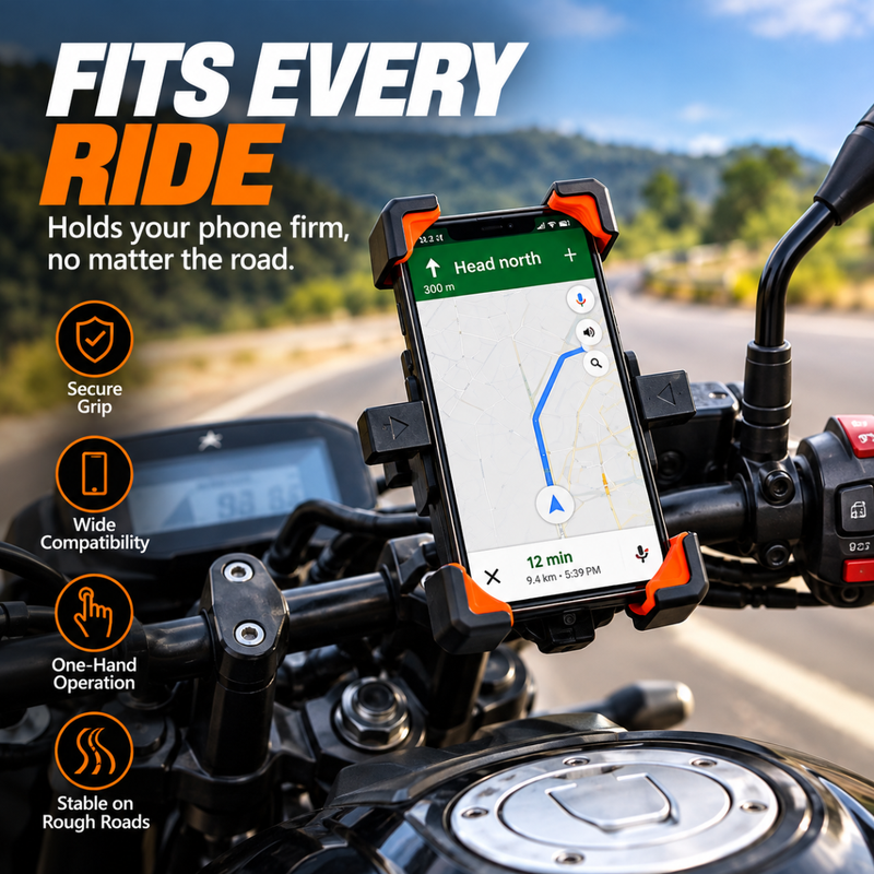 Neodrift Mobile Holder for Bike & Scooty – Secure Phone Mount