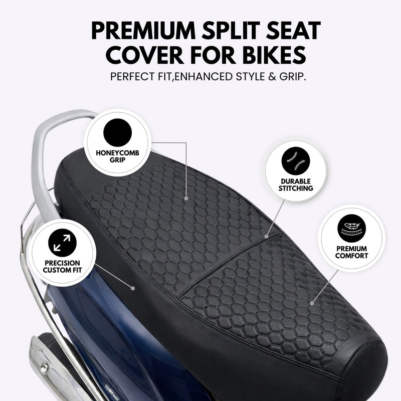 Neodrift Premium Scooty Seat Cover - Hero Xoom | Easy Fit | Nappa Art Leather