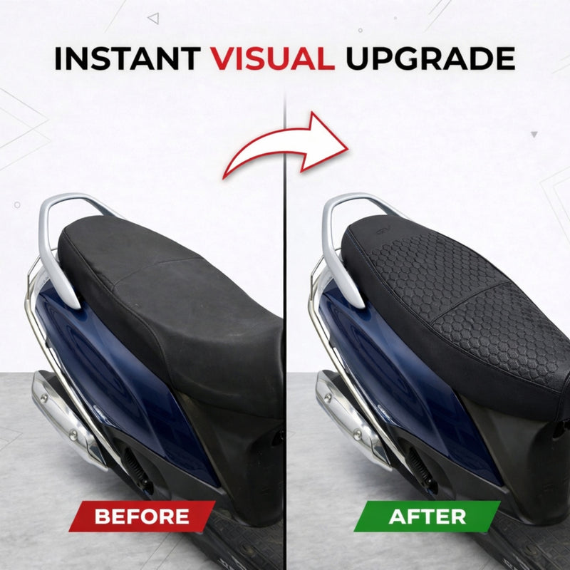 Neodrift Premium Scooty Seat Cover - Hero Xoom | Easy Fit | Nappa Art Leather