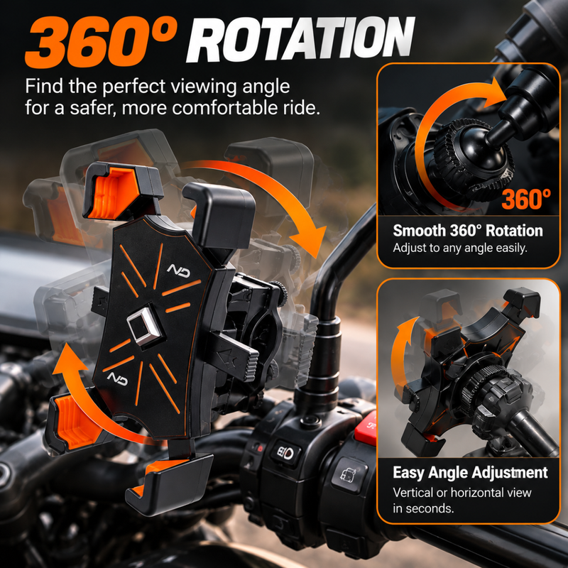 Neodrift Mobile Holder for Bike & Scooty – Secure Phone Mount