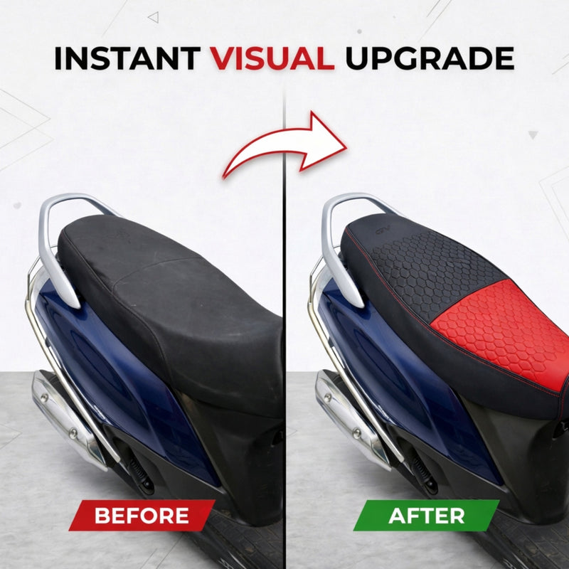 Neodrift Premium Scooty Seat Cover - Hero Xoom | Easy Fit | Nappa Art Leather