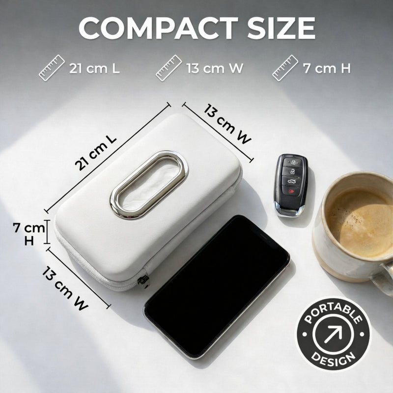NEODRIFT ‘Tissue Master’ Car Tissue Box Holder with 100 Tissues