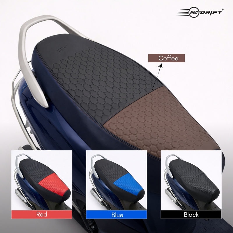 Neodrift Premium Scooty Seat Cover - Hero Xoom | Easy Fit | Nappa Art Leather