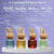 NEODRIFT 'NeoBliss' Car Hanging Diffuser Perfume for Car in Glass Bottle with Wooden Lid and Long-Lasting Scent – 10ml
