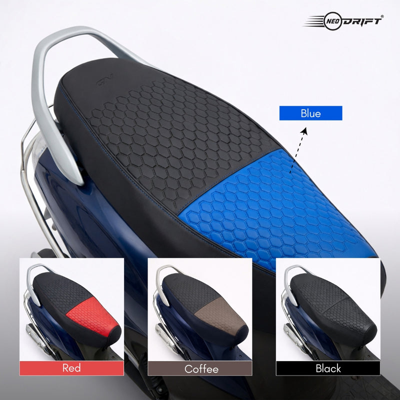 Neodrift Premium Scooty Seat Cover - Hero Xoom | Easy Fit | Nappa Art Leather
