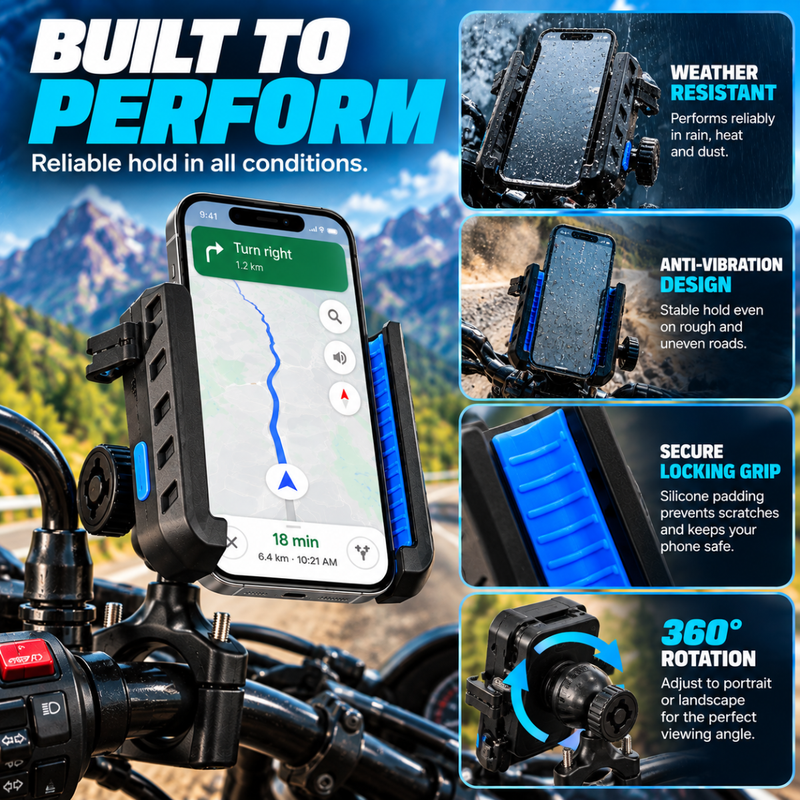 Neodrift Mobile Holder for Bike & Scooty – Secure Phone Mount