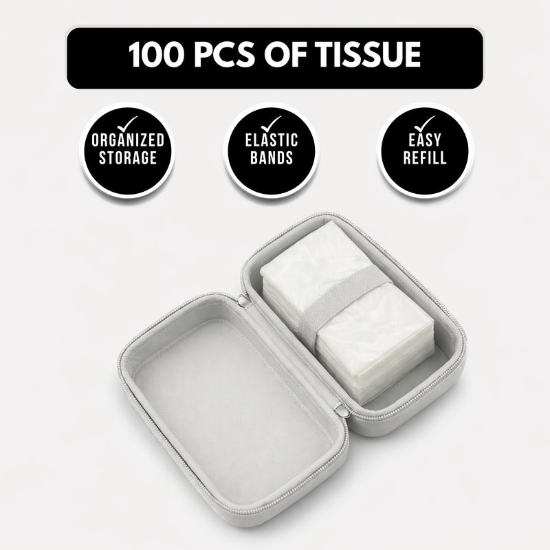 NEODRIFT ‘Tissue Master’ Car Tissue Box Holder with 100 Tissues
