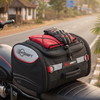 Neodrift 'RideMaster' 35L Tail Bag with Rain Cover for Bike & Scooty