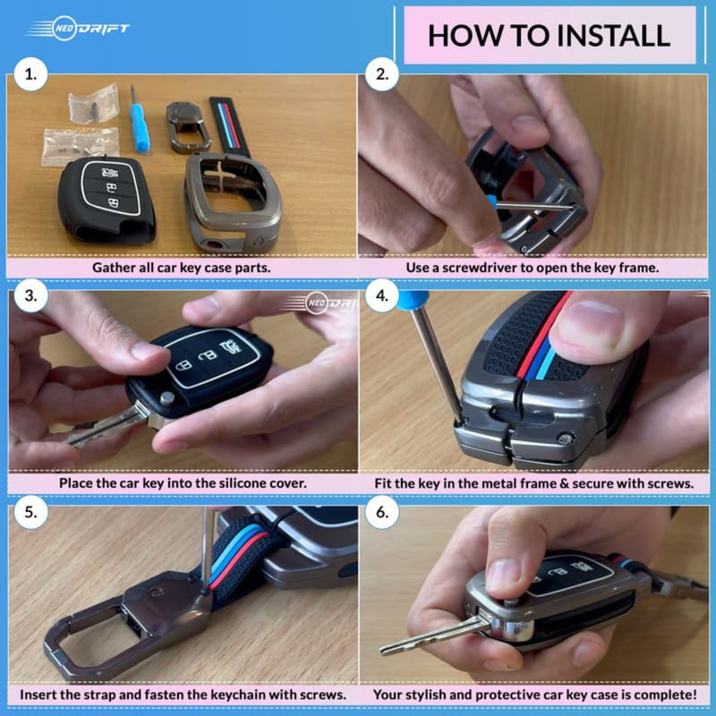 Neodrift 'KeyShield' Key Cover for Mahindra XUV 7XO