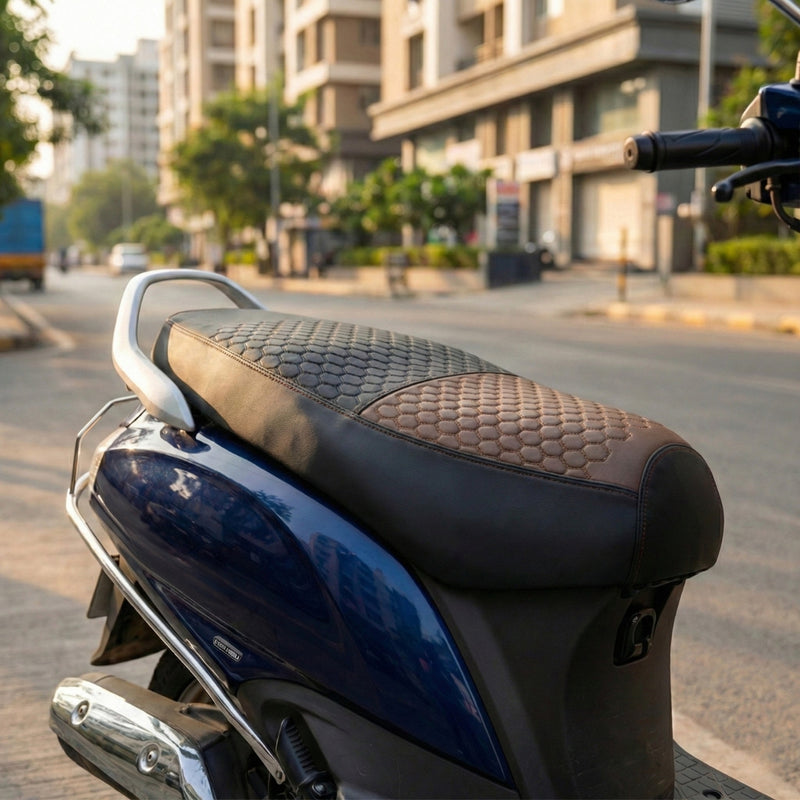 Neodrift Premium Scooty Seat Cover - Hero Xoom | Easy Fit | Nappa Art Leather
