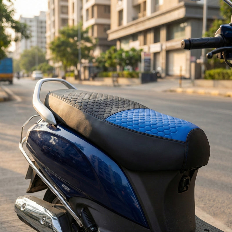 Neodrift Premium Scooty Seat Cover - Hero Xoom | Easy Fit | Nappa Art Leather