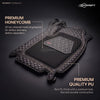Neodrift 7D Mat PRO Full Black floor mat for Hyundai Creta, premium PU and honeycomb