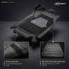 Neodrift 7D Mat PRO Full Black 4-piece set for Hyundai Creta, velcro and heel pad
