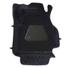 Neodrift 7D Mat PRO Full Black floor mat for Hyundai Creta, top view of the diamond stitch