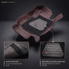 Neodrift 7D Mat PRO Coffee and Black 4-piece set for Hyundai Creta, velcro and heel pad