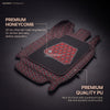 Neodrift 7D Mat PRO Black and Red floor mat for Hyundai Creta, premium PU and honeycomb