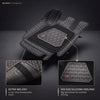 Neodrift 7D Mat PRO Black and Silver 4-piece set for Hyundai Creta, velcro and heel pad