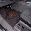Neodrift 7D Mat PRO Black and Tan floor mat fitted in a Hyundai Creta driver footwell