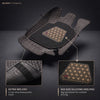 Neodrift 7D Mat PRO Black and Beige 4-piece set for Hyundai Creta, velcro and heel pad
