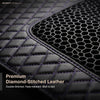 Neodrift 7D Mat PRO Black and Blue stitched leatherette and honeycomb mesh, Hyundai Creta
