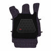 Neodrift 7D Mat PRO Black and Blue floor mat for Volkswagen Virtus, top view of the diamond stitch