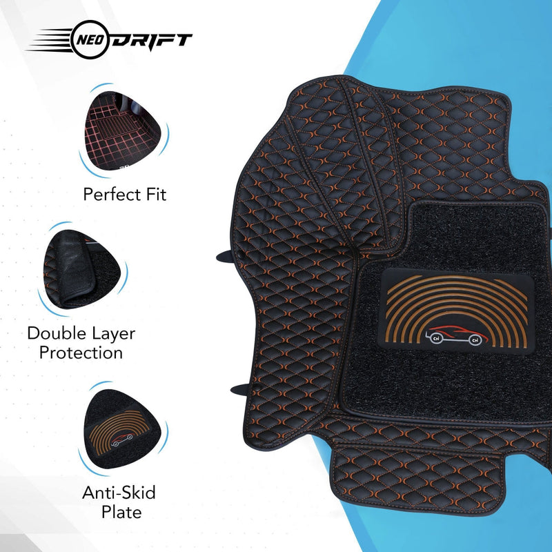 Neodrift - Car 7D Floor Mats for Honda City