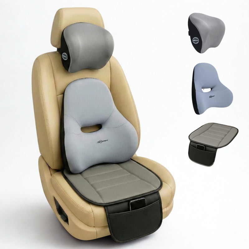 Neodrift 'Neo-Kit' for Neck Support & Back Support in Car/Office Seat