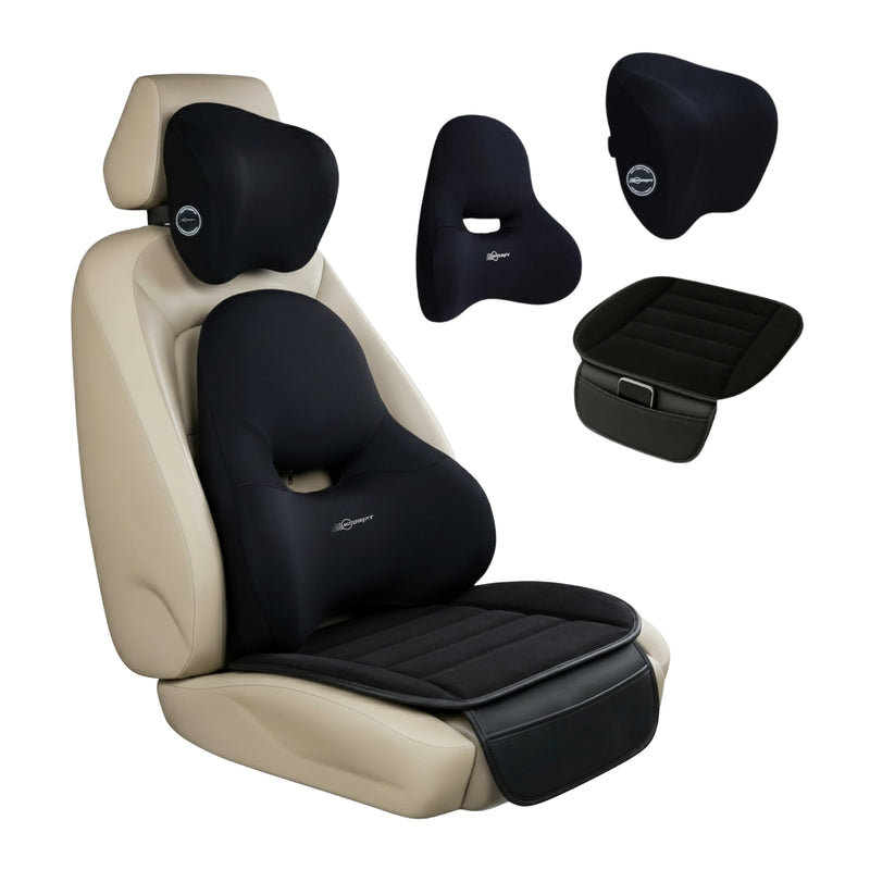 Neodrift 'Neo-Kit' for Neck Support & Back Support in Car/Office Seat