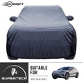 Neodrift - Car Cover for SUV BYD Sealion 7-#Material_SuperTech (₹6934/-)#Color_Grey+Black