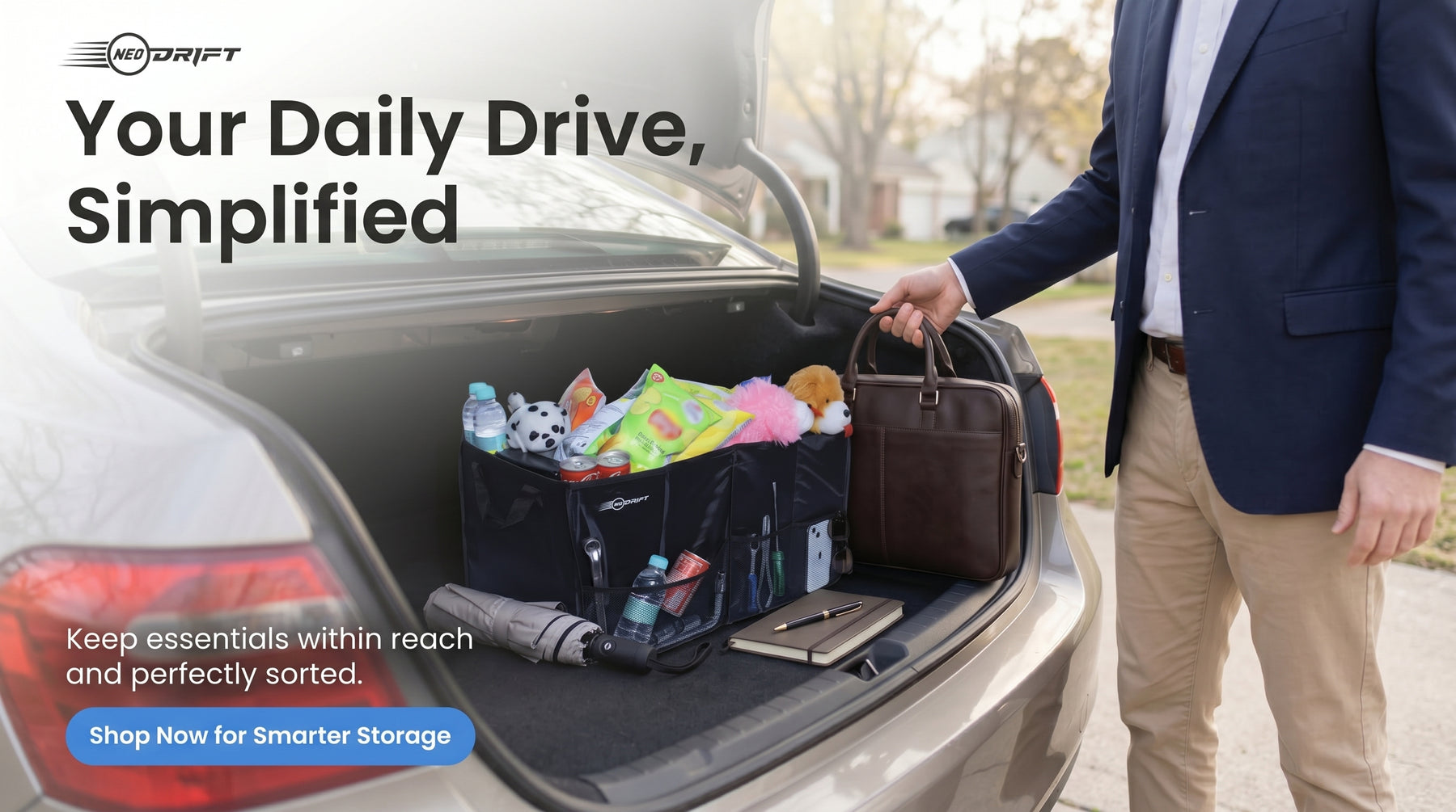 Neodrift Car Seat Organizer Video