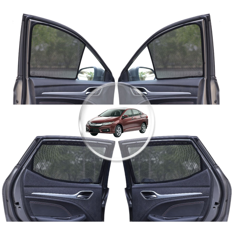 Neodrift 'NeoShade' Magnetic Car Sunshades for Honda City (Set of 4pcs.)