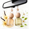 NEODRIFT 'NeoBliss' Car Hanging Diffuser Perfume for Car in Glass Bottle with Wooden Lid and Long-Lasting Scent – 10ml