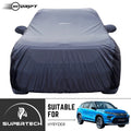 Neodrift® - Car Cover for SUV Toyota Hyryder-#Material_SuperTech (₹6499/-)#Color_Grey+Black