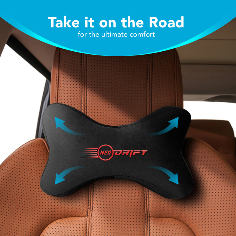 Neodrift® Neck Cushions for Neck Support in Car/Office Seat