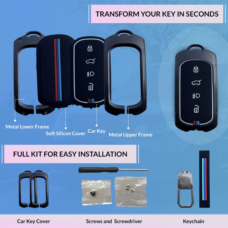 Neodrift 'KeyShield' Key Cover for Tata Curvv