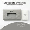 NEODRIFT 'TissueClip' Car Sun Visor Tissue Holder with 100 Pulls | Rectangular Tissue Dispenser | Car Tissue Box Holder | Easy Clip Sun Visor Napkin Holder