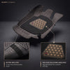 Neodrift 7D Mat PRO Black and Beige 4-piece floor mat set with velcro strip and silicone heel pad