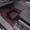 Neodrift 7D Mat PRO Coffee and Black car floor mat fitted in the driver footwell