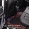Neodrift 7D Mat PRO Coffee and Black floor mats giving full rear-row coverage