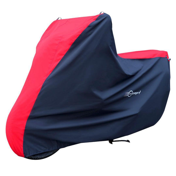 Neodrift Bike Cover for Hero Electric EDDy-#Material_SuperMax (₹1899/-)#Color_Red-Black