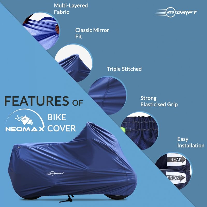 Neodrift Bike Cover for Hero HF Deluxe i3s
