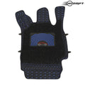 Neodrift - Car 7D Floor Mats for Hyundai Santro-#Color_Black + Blue