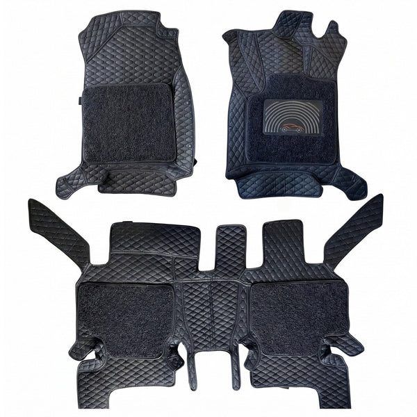 Neodrift - Car 7D Floor Mats for Mahindra BE 6-#Color_Full Black